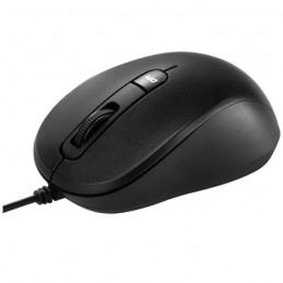 ASUS MU101C Noir Souris Filaire Optique - Ambidextre (90XB05RN-BMU000) - vue de trois quart