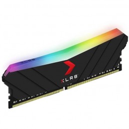 PNY XLR8 Gaming EPIC-X RGB 16Go DDR4 (1x 16Go) RAM DIMM 3200MHz CL16 (MD16GD4320016XRGB) - vue de trois quart