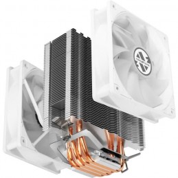 ABKONCORE T406W Spectrum Dual Blanc Ventirad CPU Intel - AMD (ABKO-CPUCOOLER-T406W-SPECTRUM)