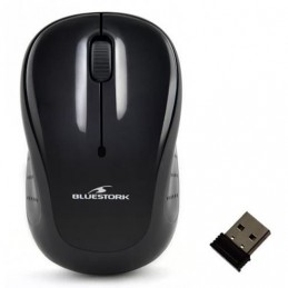 BLUESTORK MWLOFF10 Noir Souris sans fil 3 boutons 1200 DPI (M-WL-OFF10) - vue de dessus