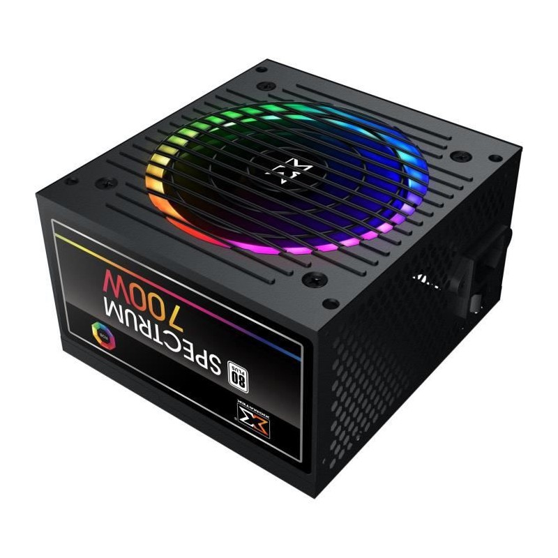XIGMATEK Spectrum RGB Alimentation PC 700W ATX 80Plus White (EN44917)