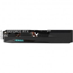 GIGABYTE AORUS RTX 3060 Ti ELITE 8G (rev. 2.0) Carte Graphique 8Go GDDR6 - PCIe 4.0 - 2x HDMI / 2x DP - vue de profil