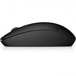 HP X200 Noir Souris sans fil - récepteur USB (6VY95AA) - vue de profil