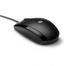 HP X500 Noir Souris filaire (E5E76AA) - vue de trois quart