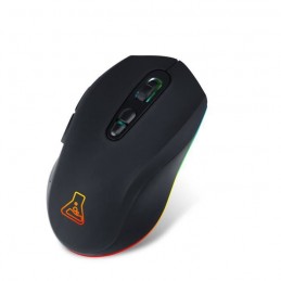 THE G-LAB KULT NEON RGB Souris Gaming rétroéclairé Sans fil - 2400 DPI - vue de trois quart