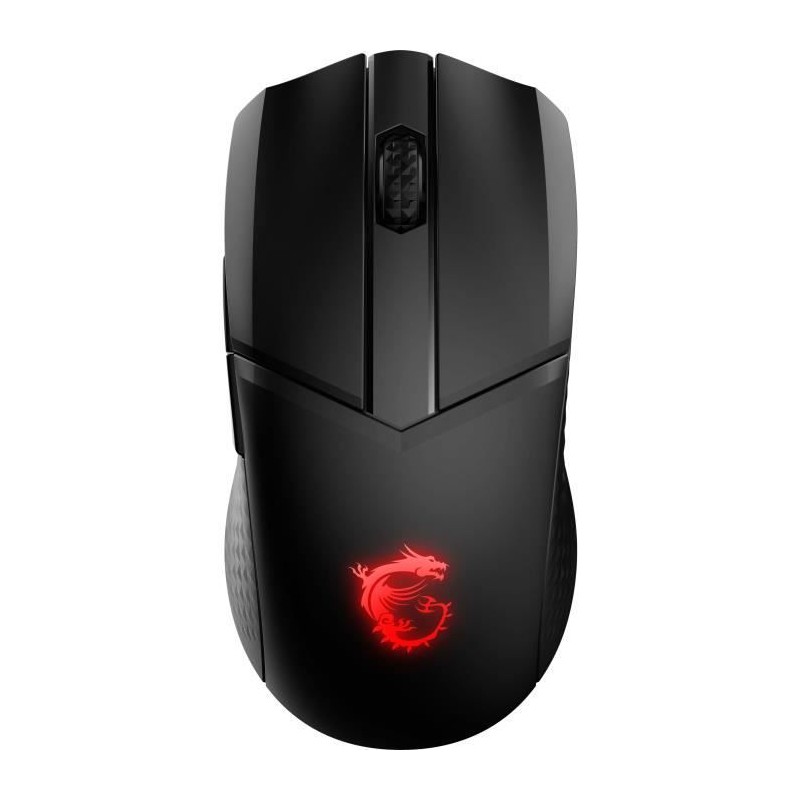 MSI MICRO-STAR INTERNATIONAL CLUTCH GM41 Souris Sans fil - vue de dessus