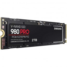 SAMSUNG 2To SSD 980 PRO M.2 NVMe (MZ-V8P2T0BW) - vue de trois quart