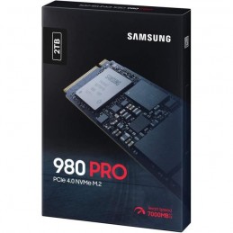 SAMSUNG 2To SSD 980 PRO M.2 NVMe (MZ-V8P2T0BW) - vue emballage