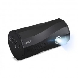 ACER C250i Noir Vidéoprojecteur DLP FHD 1920x1080 portable sans fil - 300 lumens - HDMI, USB - HP intégré 5W - vue de 3/4