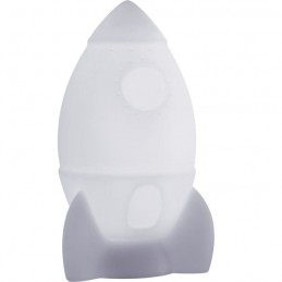 BIGBEN BTLSROCKET Enceinte lumineuse Forme Fusée - Bluetooth - USB - vue led blanc