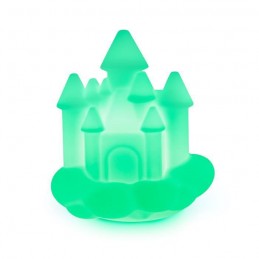 BIGBEN BTLSWCASTLE Enceinte Bluetooth - Mural - Usb - Forme Chateau - vue led vert