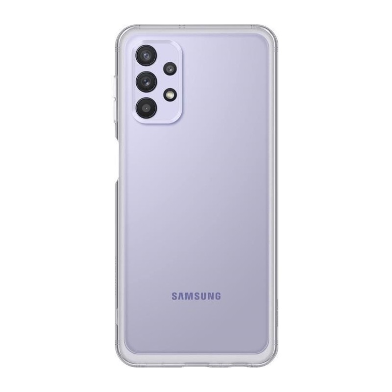 SAMSUNG Coque Transparent pour Smartphone Samsung Galaxy A32 5G - vue de dos en situation