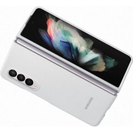 SAMSUNG Etui silicone Blanc pour Smartphone Z Fold3