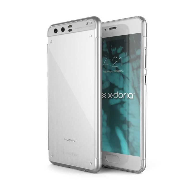 XDORIA Coque 360 Transparent pour Smartphone Huawei P10 Plus