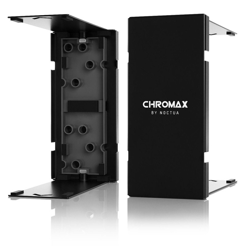 NOCTUA NA-HC8 Habillage Chromax Noir pour Ventirad CPU NH-U12A