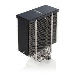 NOCTUA NA-HC8 Habillage Chromax Noir pour Ventirad CPU NH-U12A - vue sur radiateur