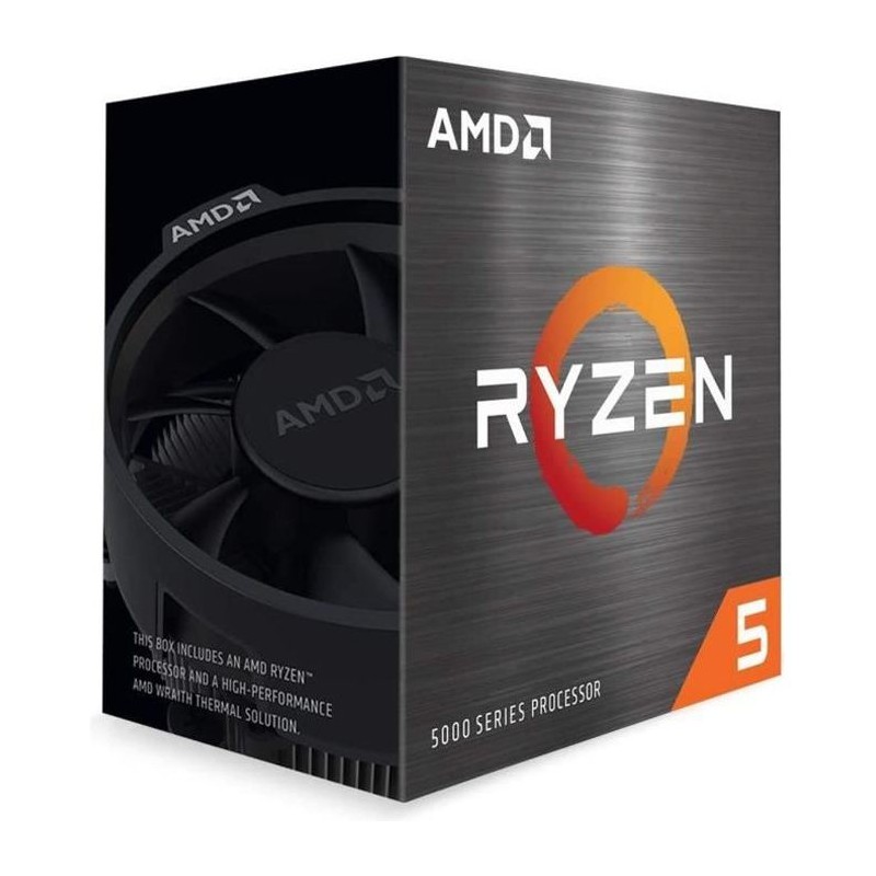 AMD Ryzen 5 5600G Box Processeur Socket AM4 - 6 Coeurs - 3.9GHZ - 4.4GHz (100-100000252BOX)