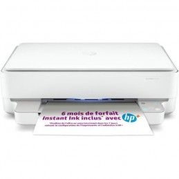 HP Envy 6022e Blanc Imprimante tout-en-un jet d'encre couleur multifonction USB - WiFi