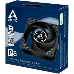 ARCTIC P8 Noir Ventilateur boitier PC 80mm Faible bruit (ACFAN00147A) - vue emballage