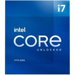 INTEL Core i7-11700F  Processeur LGA-1200 - 8 coeurs - 4.9GHz - TDP 65W (BX8070811700F) - vue emballage