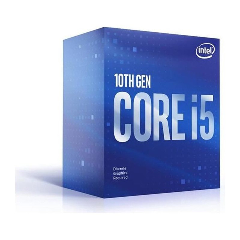 Intel Core i5-10400F Processeur LGA-1200 (chipset Intel serie 400) TDP 65W (BX8070110400F)