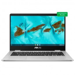 ASUS Chromebook C424MA-BV0131 PC Portable 14'' HD - Celeron N4020 - RAM 4Go - SSD 64Go - Chrome OS - AZERTY - vue de face