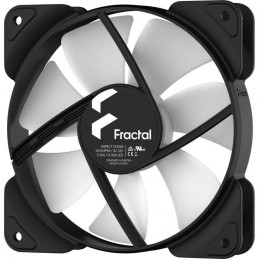 FRACTAL DESIGN Aspect 12 RGB Black Frame Ventilateur boitier PC 120mm - Pack de 3 (FD-F-AS1-1206) - vue de dos OFF