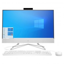 HP All-in-One 24-df0132nf PC de bureau 24'' FHD - Athlon 3050U - RAM 4Go - 1To HDD - Windows 10 - vue de face