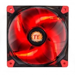 THERMALTAKE Luna 12 Led Rouge Ventilateur boitier PC 120mm (CL-F017-PL12RE-A) - vue de face