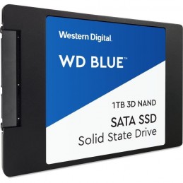 WESTERN DIGITAL WD Blue™ 1To SSD 3D Nand 2.5'' SATA3 7mm (WDS100T2B0A) - vue de trois quart