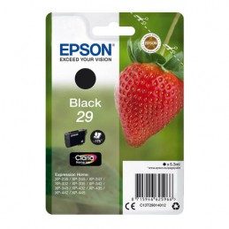 EPSON T2981 Noir Fraise 29 Cartouche d'encre (C13T29814022) pour XP-235, XP-455