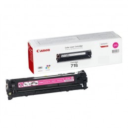 CANON 718M Magenta Toner Laser (2900 pages) 2660B002 authentique pour i-SENSYS LBP7200, MF8330