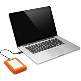 LACIE 2To LaCie Rugged Mini Disque Dur Externe - USB3.0 (LAC9000298) - vue en situation