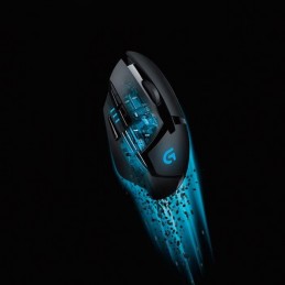 LOGITECH G402 Noir Souris Filaire Gamer Hyperion Fury FPS (910-004068) - vue B