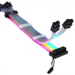 ABKONCORE ASC16P A-RGB Rallonge câble alimentation 8 + 8 Pins (ABKO-CABLE-ASC-16P) - vue de trois quart