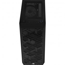 AEROCOOL Hive G Noir (V1) Boitier PC Moyen tour - Format ATX - vue de dessus connecteurs