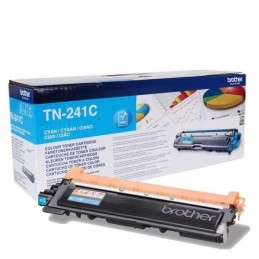 BROTHER TN-241C Toner laser Cyan 1400 pages authentique pour DCP-9020, HL-3150, MFC-9330