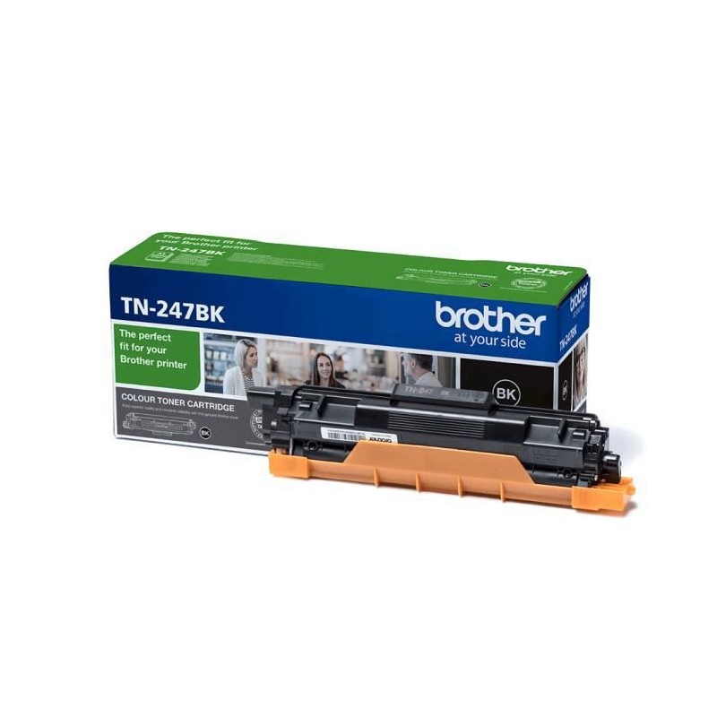 BROTHER TN-247BK Toner laser Noir 3000 pages authentique pour DCP-L3510, HL-L3290, MFC-L3770 - vue emballage