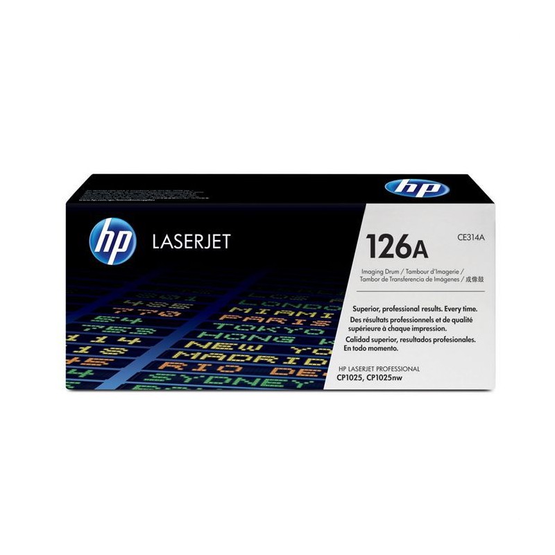 HP 126A Tambour (CE314A) 14000 pages authentique pour LaserJet Pro 100, color MFP M175, MFP M275, CP1025