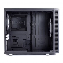 FRACTAL DESIGN Define Nano S Noir Boitier PC Mini Tour - Format ATX (FD-CA-DEF-NANO-S-BK) - vue de profil