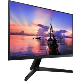 SAMSUNG T35F F24T350FHR Ecran PC 24'' FHD - Dalle IPS - 5 ms - 75Hz - HDMI / VGA - vue de trois quart