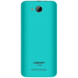 LOGICOM Swipe Bleu Smartphone 5'' - RAM 2Go - Stockage 16Go - 5Mp - Android 11 - vue de dos