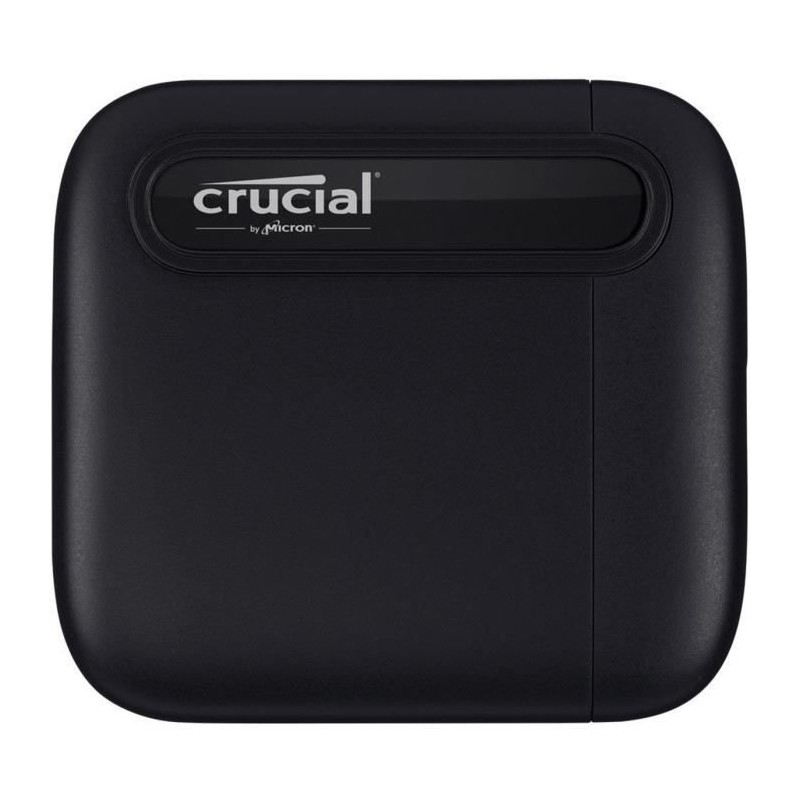 CRUCIAL X6 Portable SSD 2To Externe USB-C - USB 3.1 (CT2000X6SSD9)