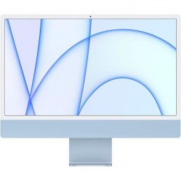 APPLE iMac Retina 24'' 4.5K (2021) Bleu - Puce Apple M1 - RAM 8Go - Stockage 256Go - Clavier et souris