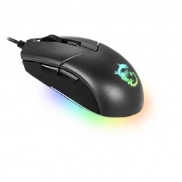 MSI Clutch GM11 RGB Souris Gaming Filaire USB - vue de trois quart