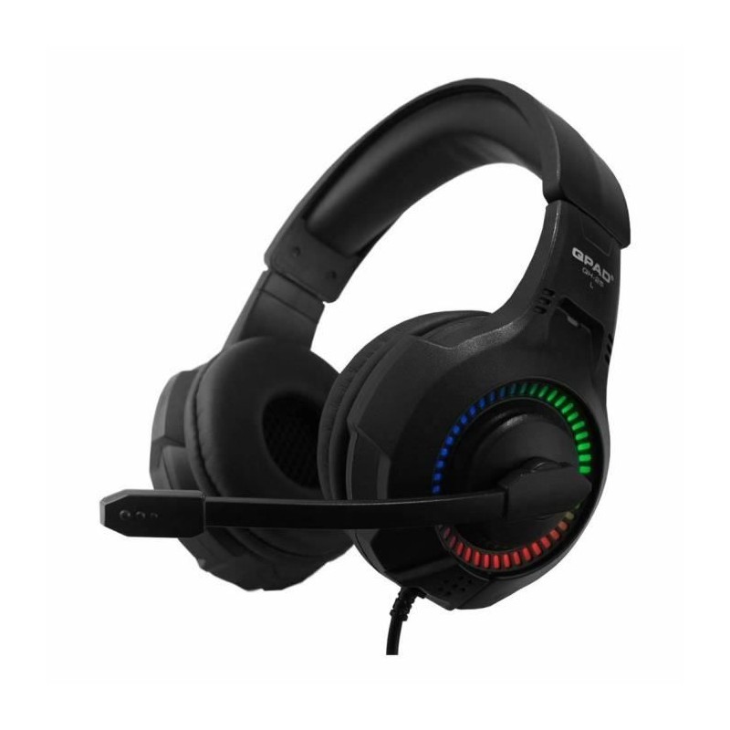 THE G-LAB Stand universel RGB Support pour casque gaming - 2 ports USB avec  Quadrimedia