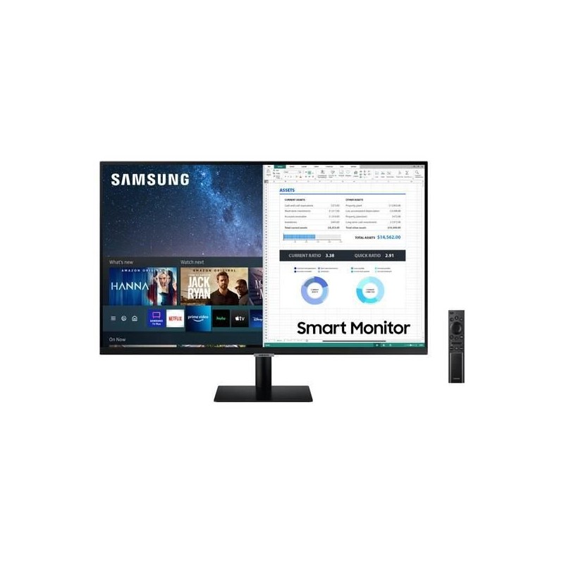 SAMSUNG Smart Monitor M5 LS32AM500NRXEN Ecran PC 32'' FHD - Dalle VA - 2x HDMI