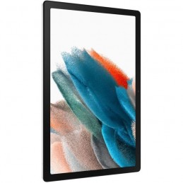 SAMSUNG Galaxy Tab A8 Tablette tactile 10.5'' WUXGA - RAM 3Go - Stockage 32Go - Android 11 - Argent - WiFi - vue de trois quart