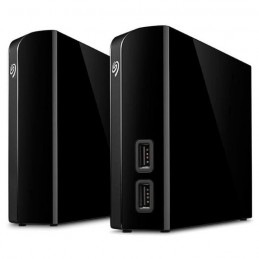 SEAGATE 8To Backup Plus Desktop w/Hub Disque dur externe - USB 3.0 - Noir (STEL8000200) - vue B