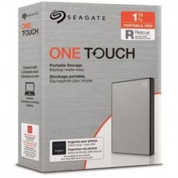 SEAGATE 1To One Touch HDD Disque Dur Externe - USB 3.0 - Gris (STKB1000401) - vue emballage